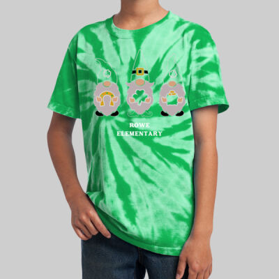 Youth Tie-Dye T-Shirt - Spring - Leprechaun's Thumbnail