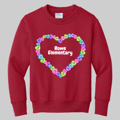 Youth Crewneck - Spring - Candy Hearts Thumbnail