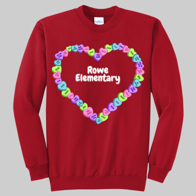 Adult Crewneck - Spring - Candy Hearts Thumbnail