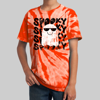 Youth Tie-Dye T-Shirt - Fall - Spooky Season Thumbnail