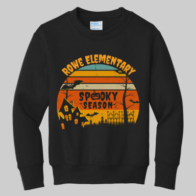 Youth Crewneck - Fall - Haunted House Thumbnail