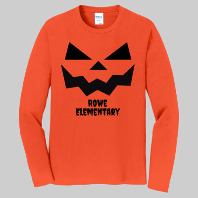 Adult Long Sleeve Shirt - Fall - Jacko Lantern Black Thumbnail