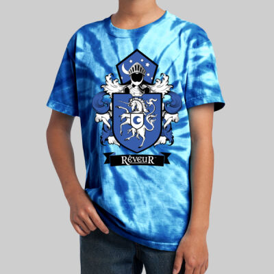 Youth Tie-Dye T-Shirt - Royal Crest Thumbnail