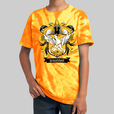 Youth Tie-Dye T-Shirt - Royal Crest Thumbnail