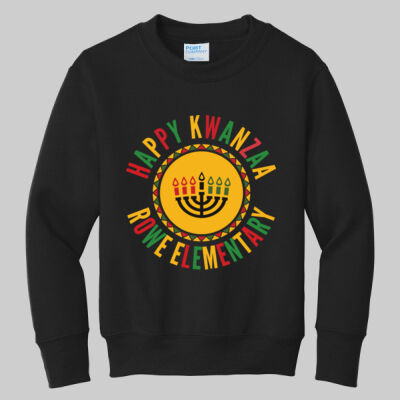  Youth Crewneck - Happy Kwanzaa Thumbnail